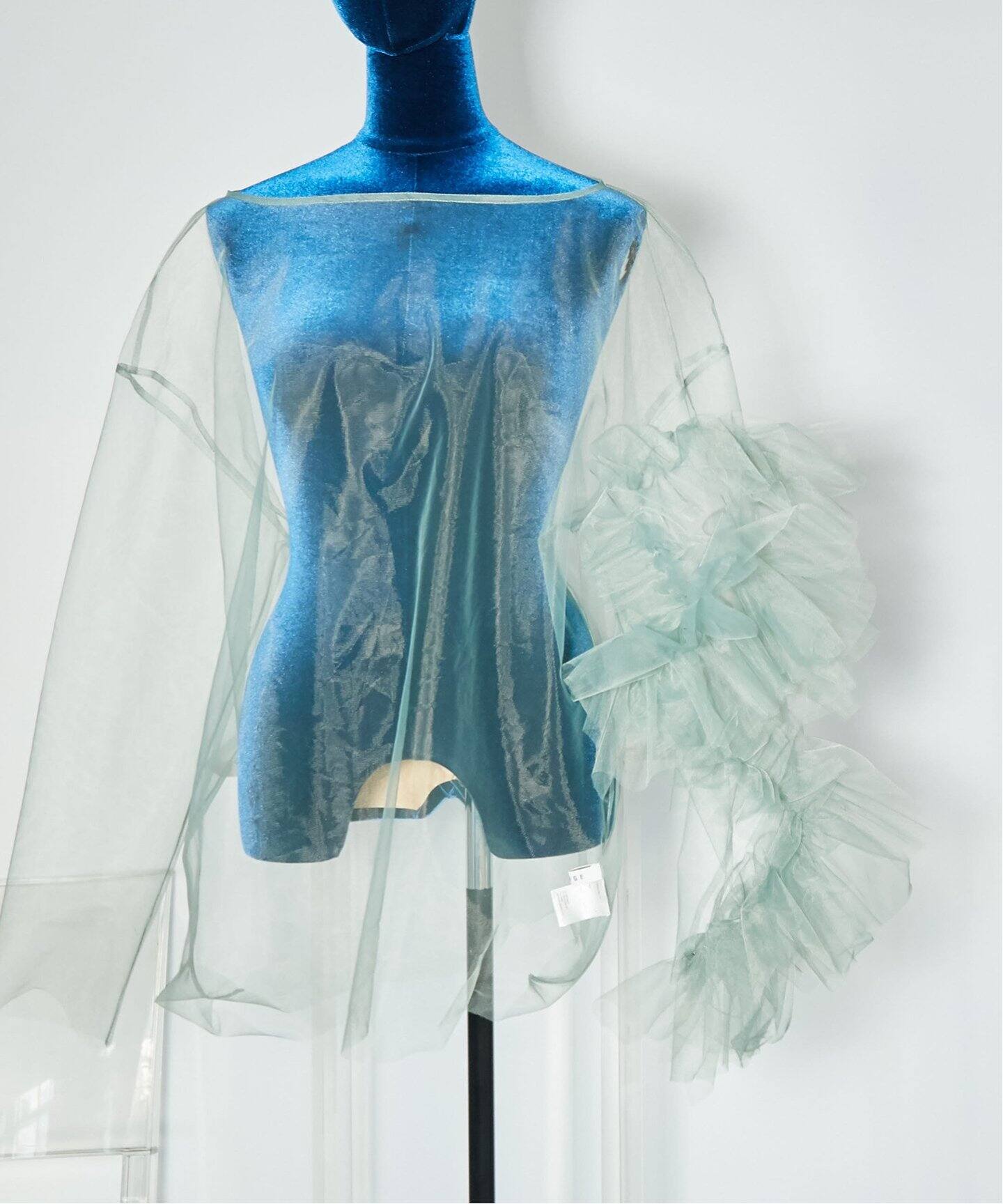 MARGE/マージ】別注 Tulle ruffle pull over：ブラウス（シャツ 
