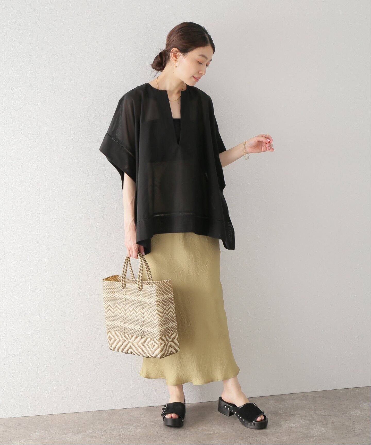 SACRA / サクラ】COTTON SILK ORGANDY（シャツ／ブラウス）｜BOICE 