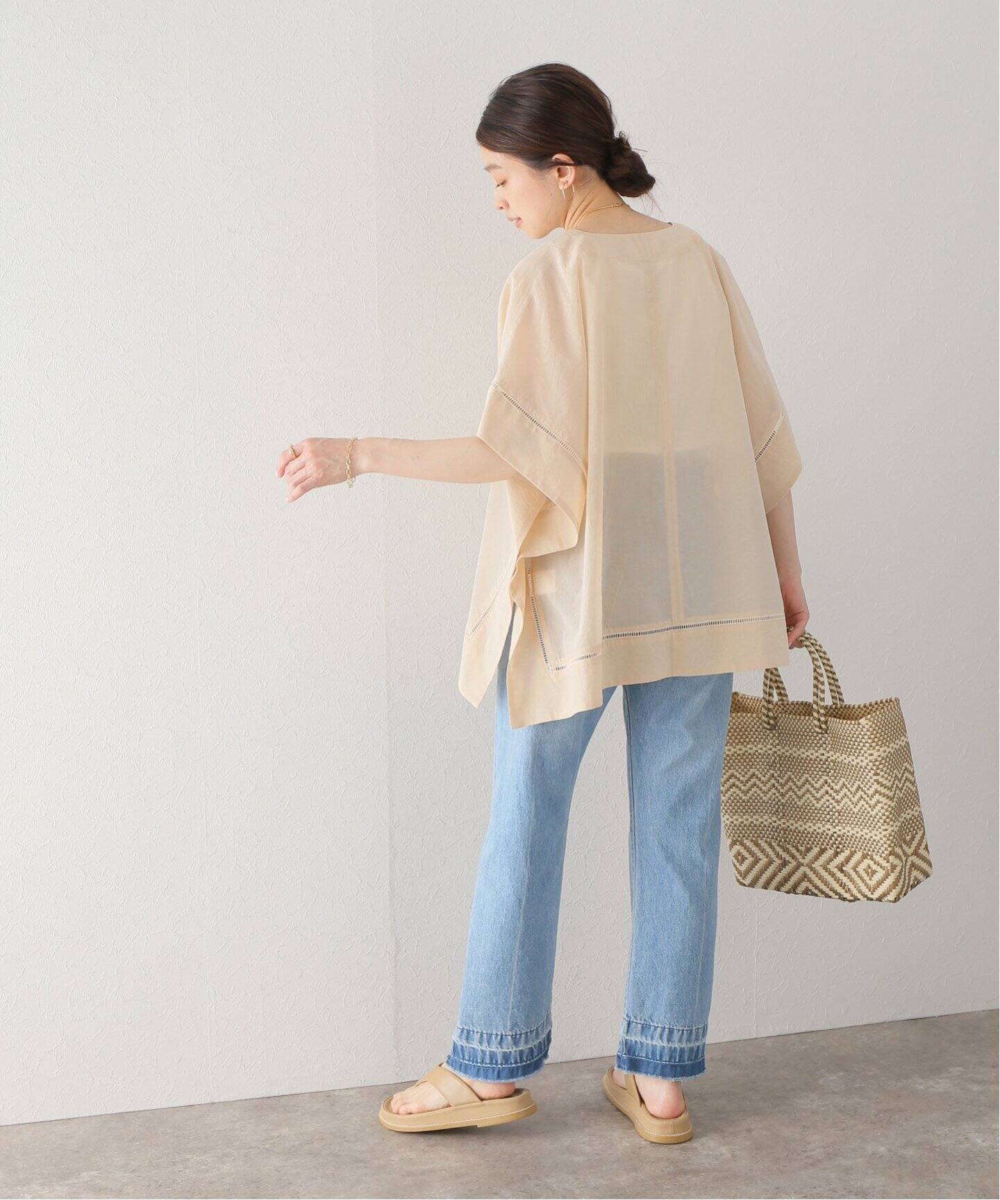 SACRA / サクラ】COTTON SILK ORGANDY（シャツ／ブラウス）｜BOICE 