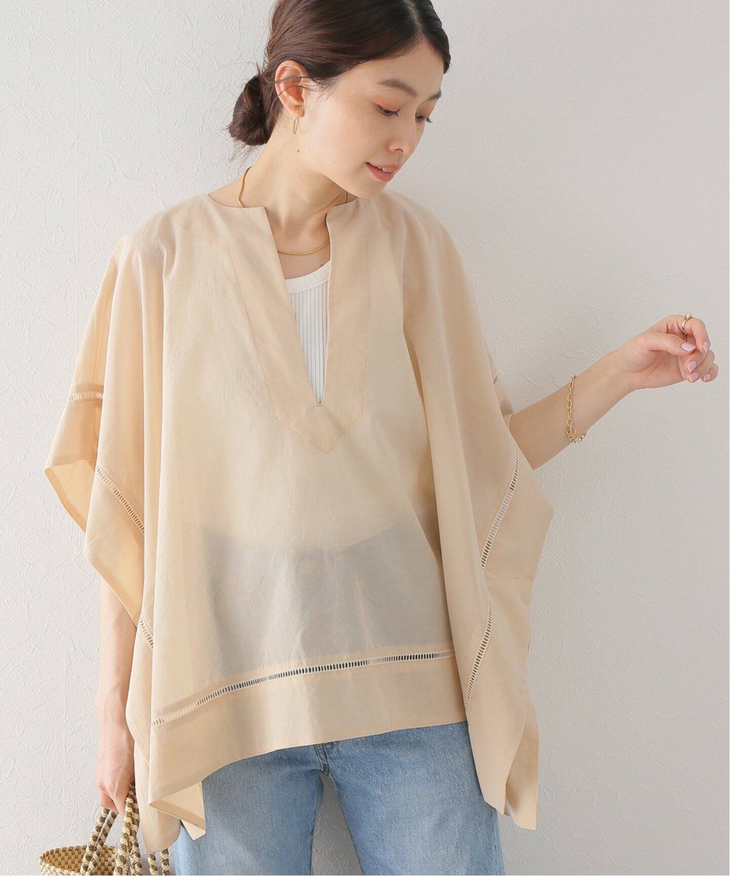 SACRA / サクラ】COTTON SILK ORGANDY（シャツ／ブラウス）｜BOICE 