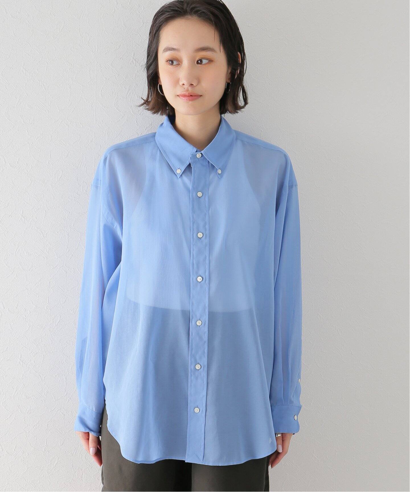 Shinzone / シンゾーン】SHEER DADDY SHIRT（シャツ／ブラウス 