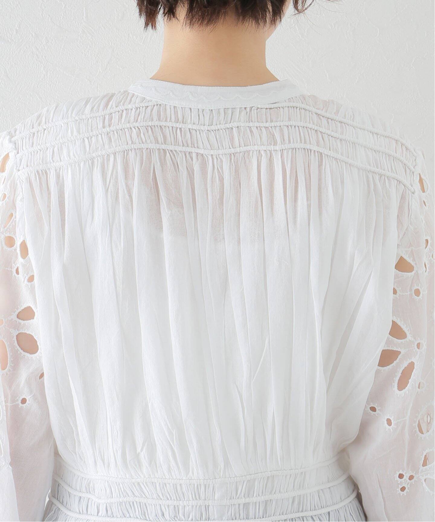 MES demoiselles...parisのレースブラウス