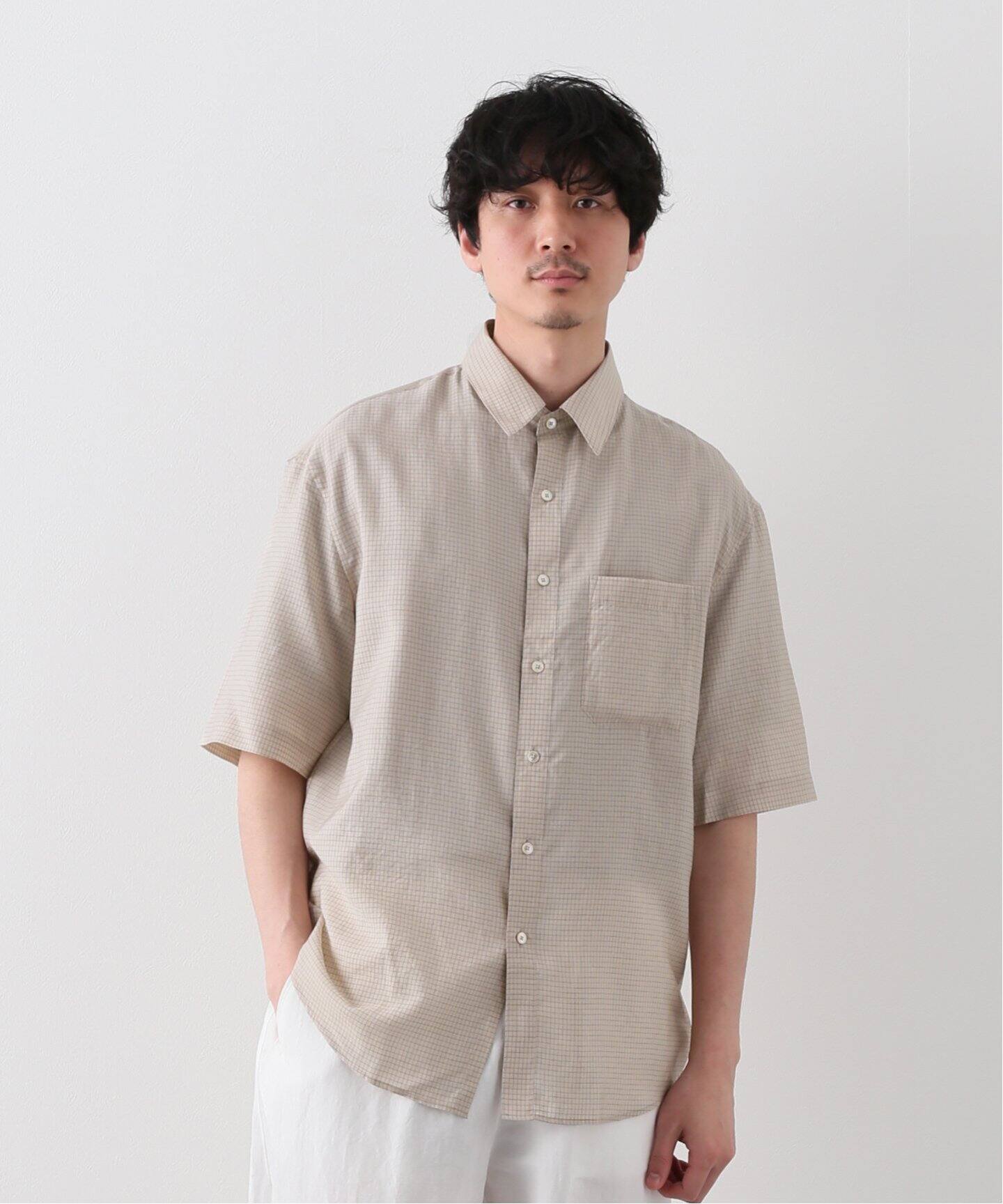LEMAIRE / ルメール】REGULAR COLLAR SS SHIRTS（シャツ／ブラウス 