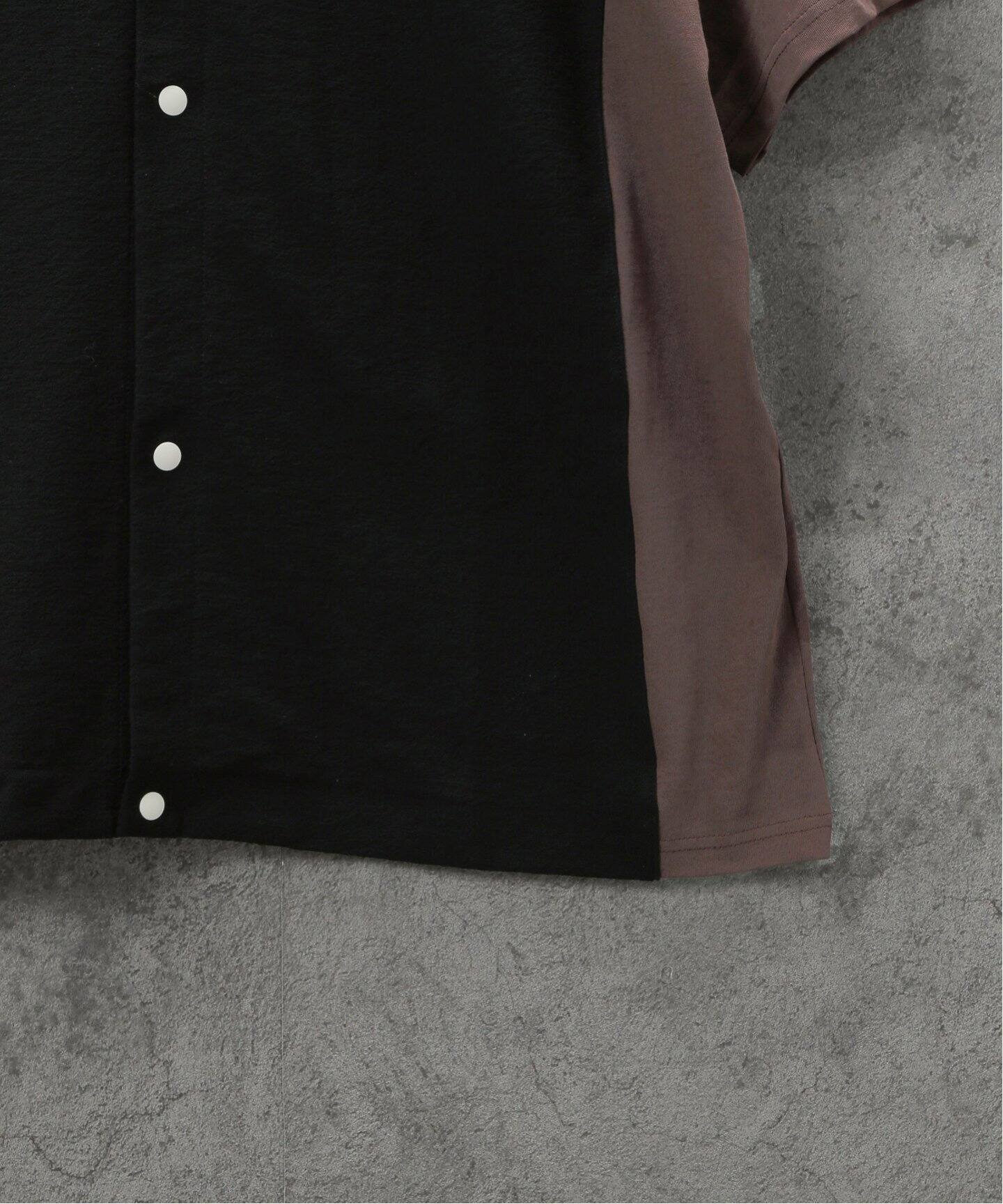 Sasquatchfabrix. 】RIMMING BASEBALL H/S SHIRT（シャツ／ブラウス 