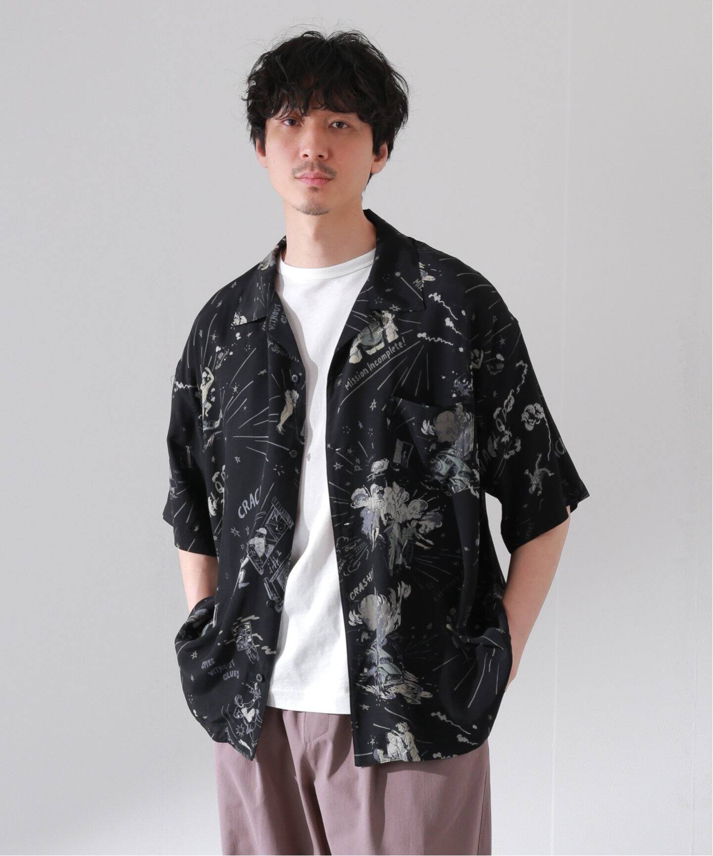 PORTER CLASSIC / ポータークラシック】落ちこぼれスパイ ALOHA SHIRT 