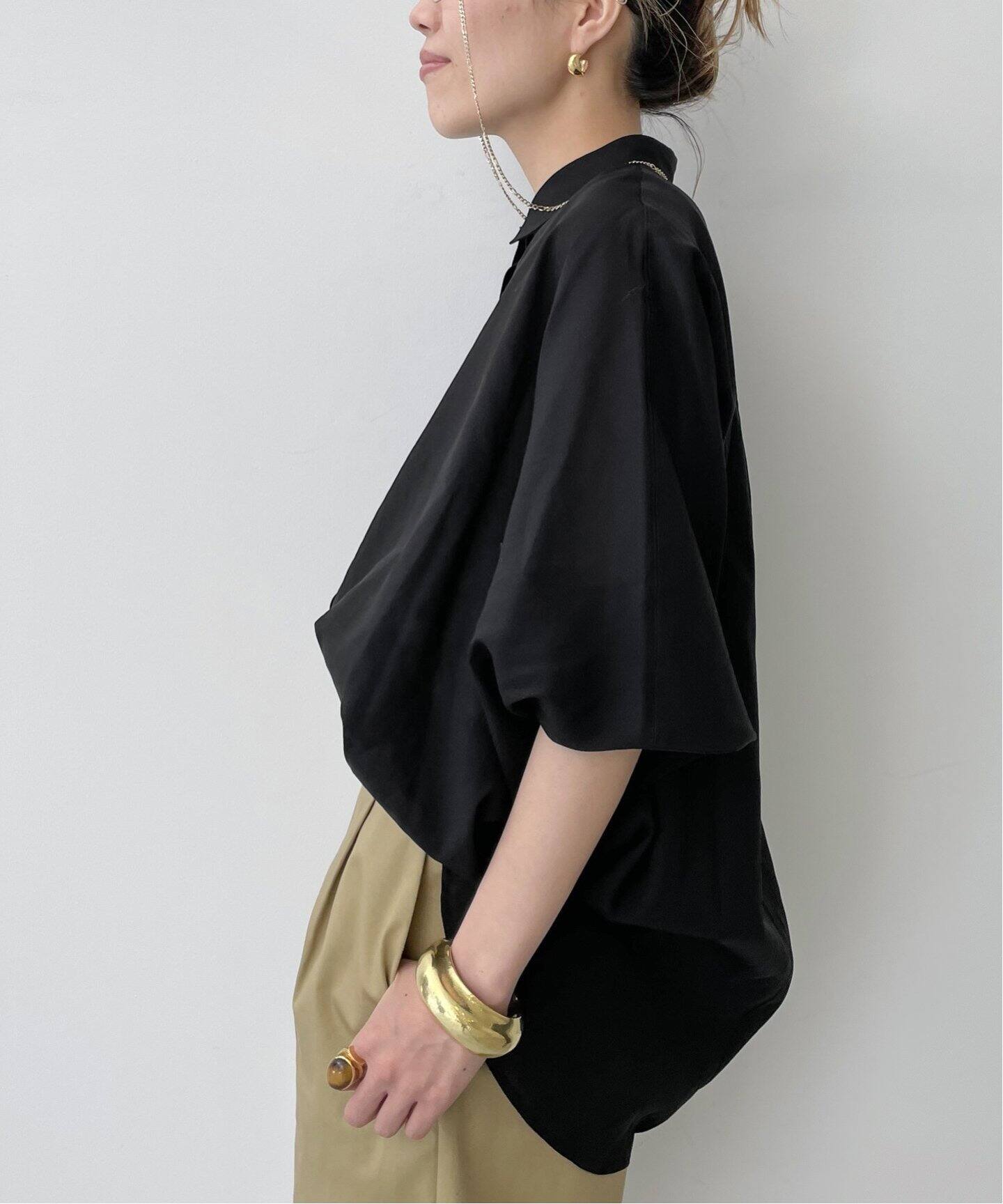 Dolmansleeve Sheer Blouse（シャツ／ブラウス）｜L