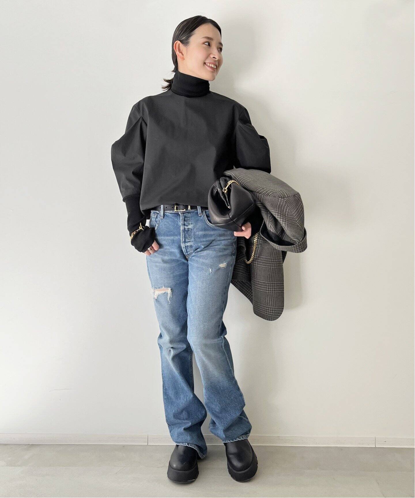 Feminity Blouse（シャツ／ブラウス）｜L