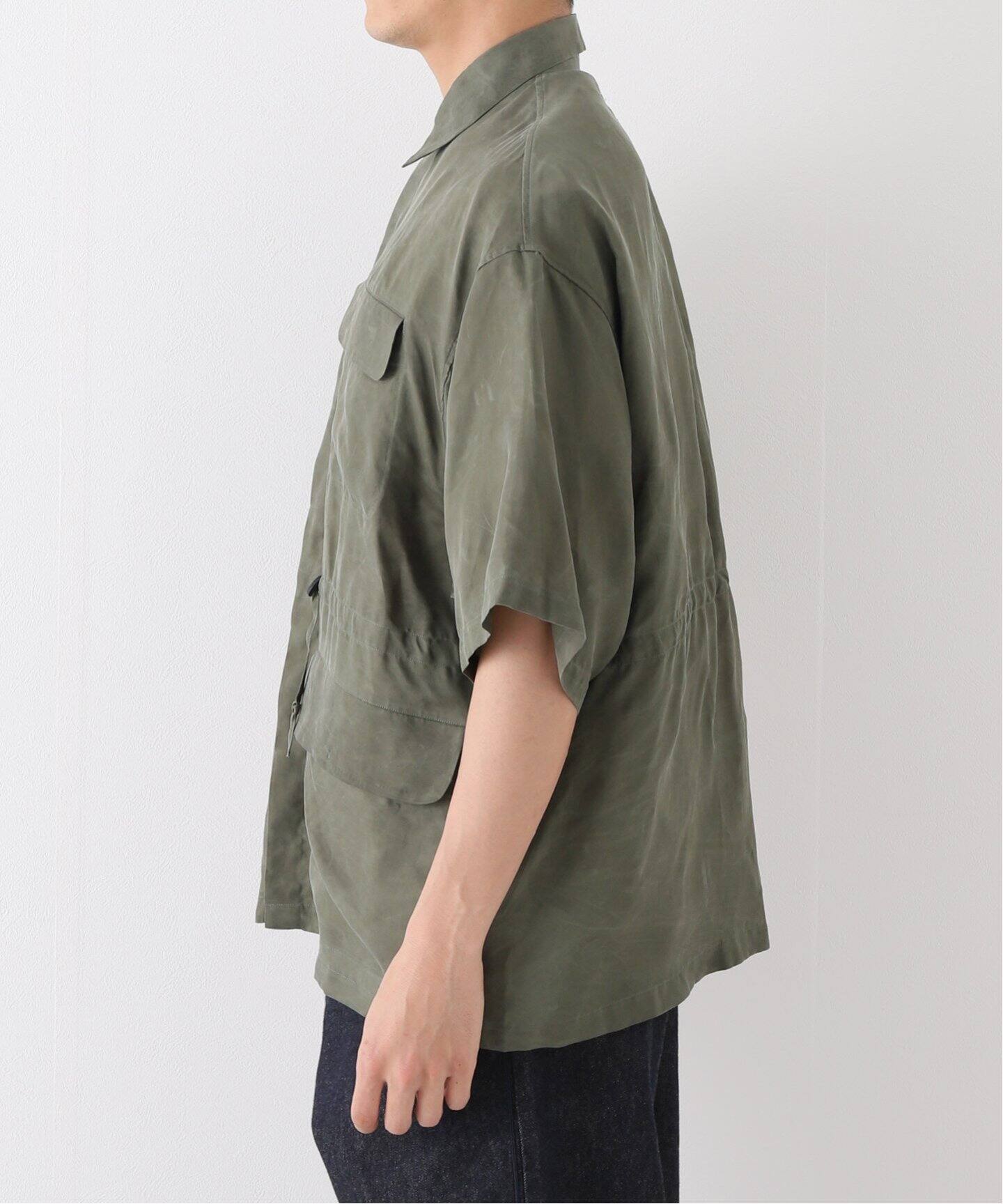 BETA POST / ベータポスト】HALF SLEEVE SAFARI SHIRT（シャツ 