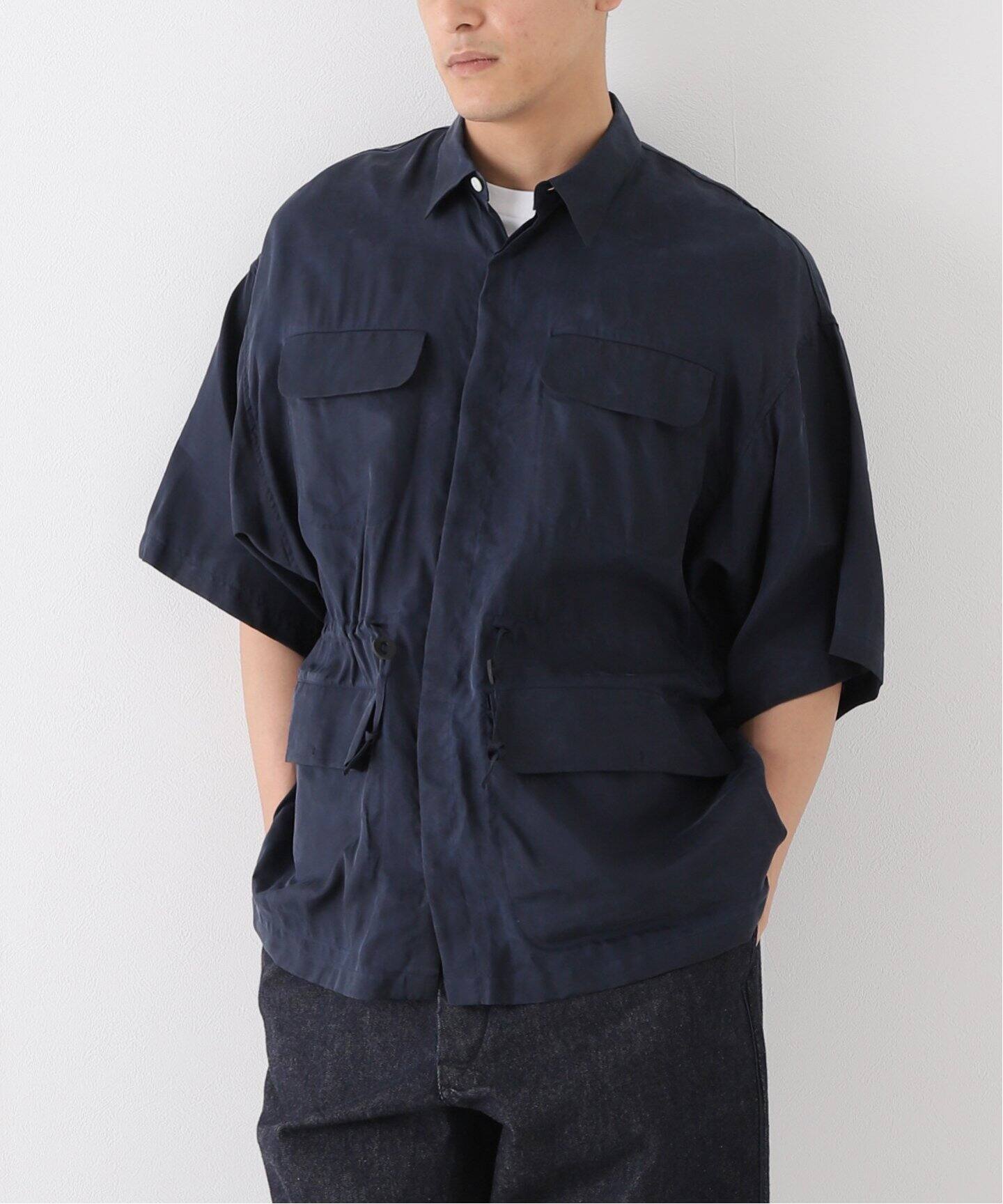 BETA POST / ベータポスト】HALF SLEEVE SAFARI SHIRT（シャツ 