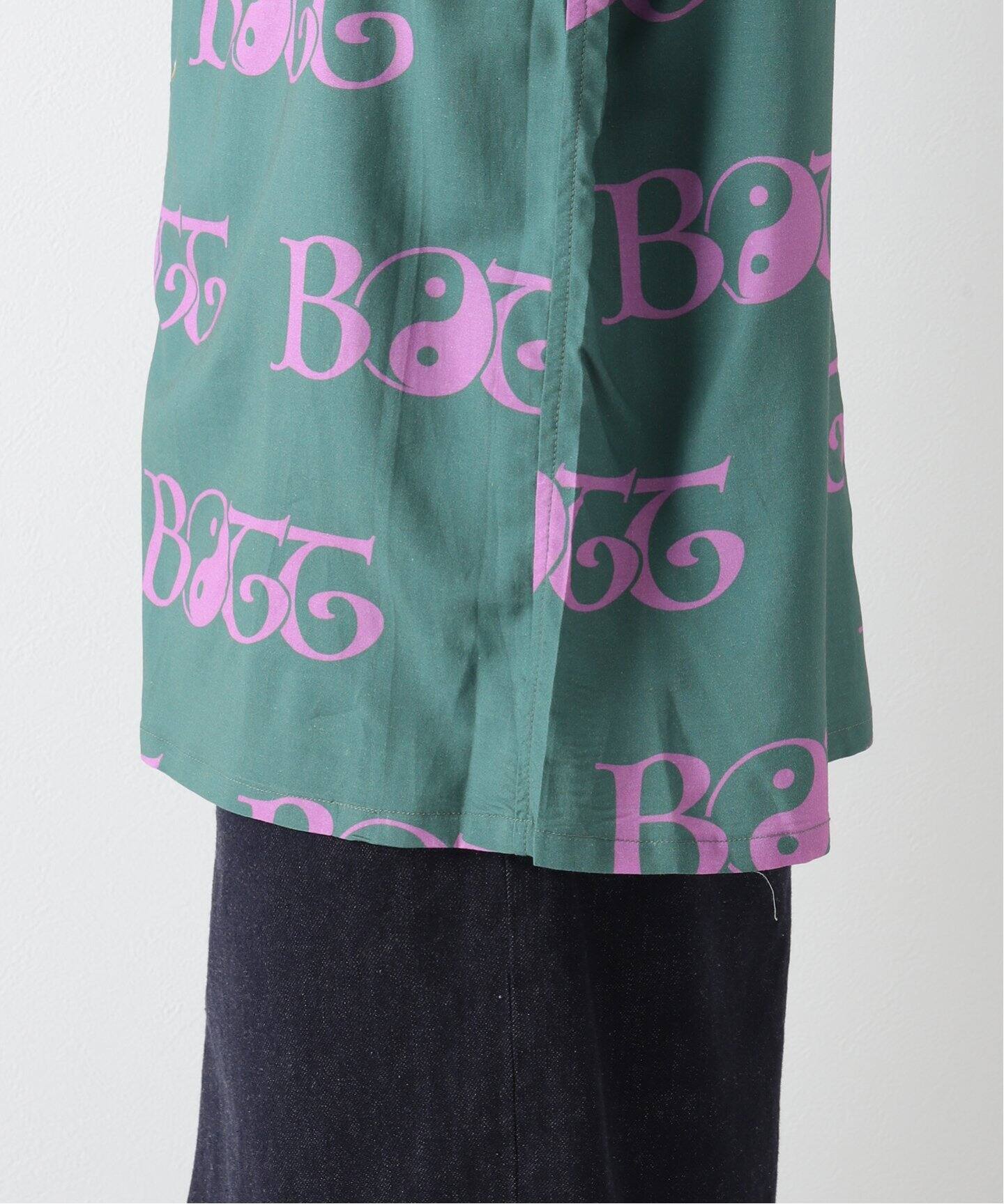 BOTT ボット 2Y S/SL Shirt green L｜メンズ 
