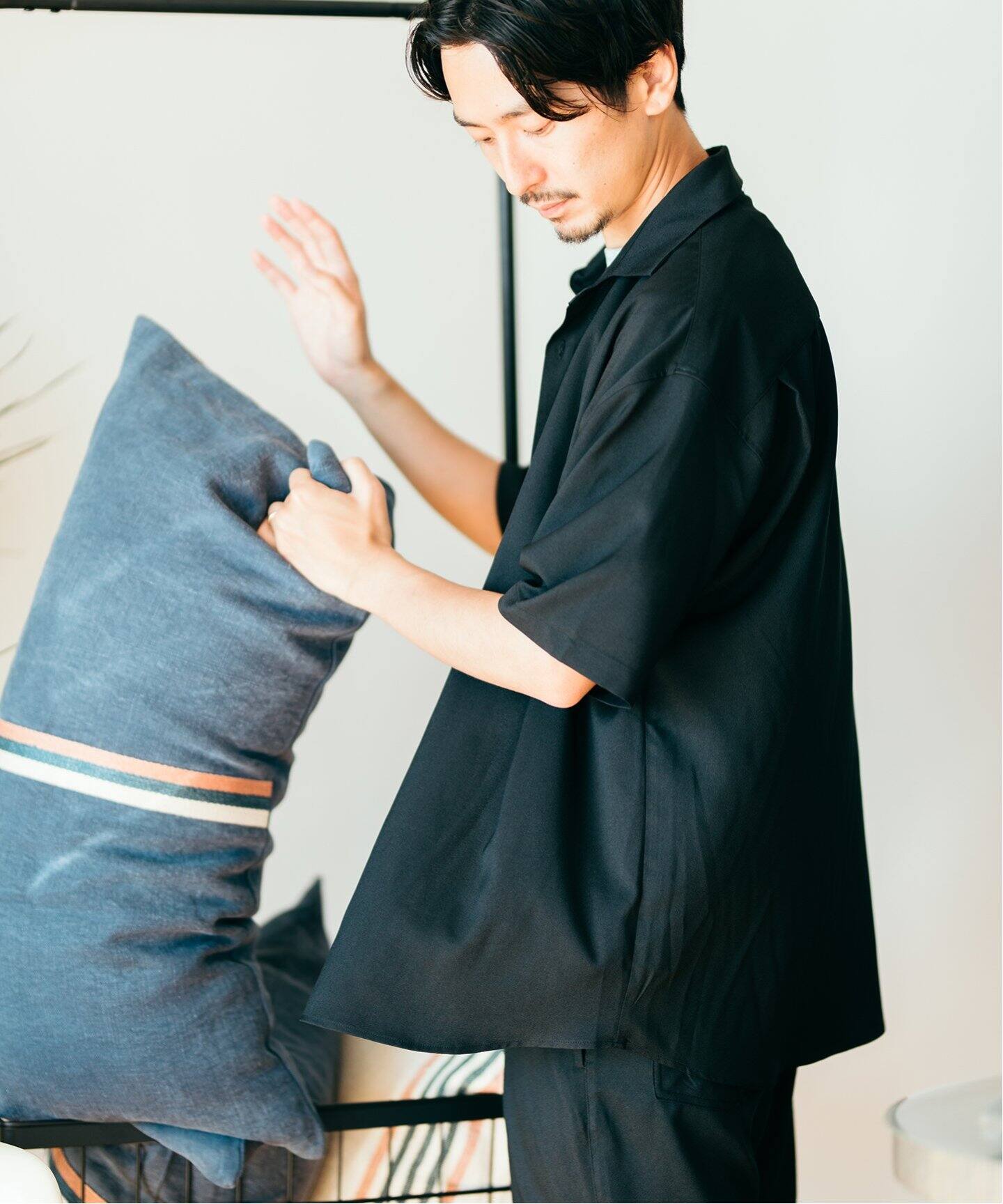 WEB限定/半袖シャツ+ショーツ+巾着袋の3点セット】SUMMER セットアップ 