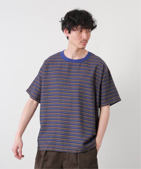 Ts S ティーエスエス マルチボーダーポケットtシャツ Journal Standard ジャーナルスタンダード 公式のファッション通販 Baycrew S Store