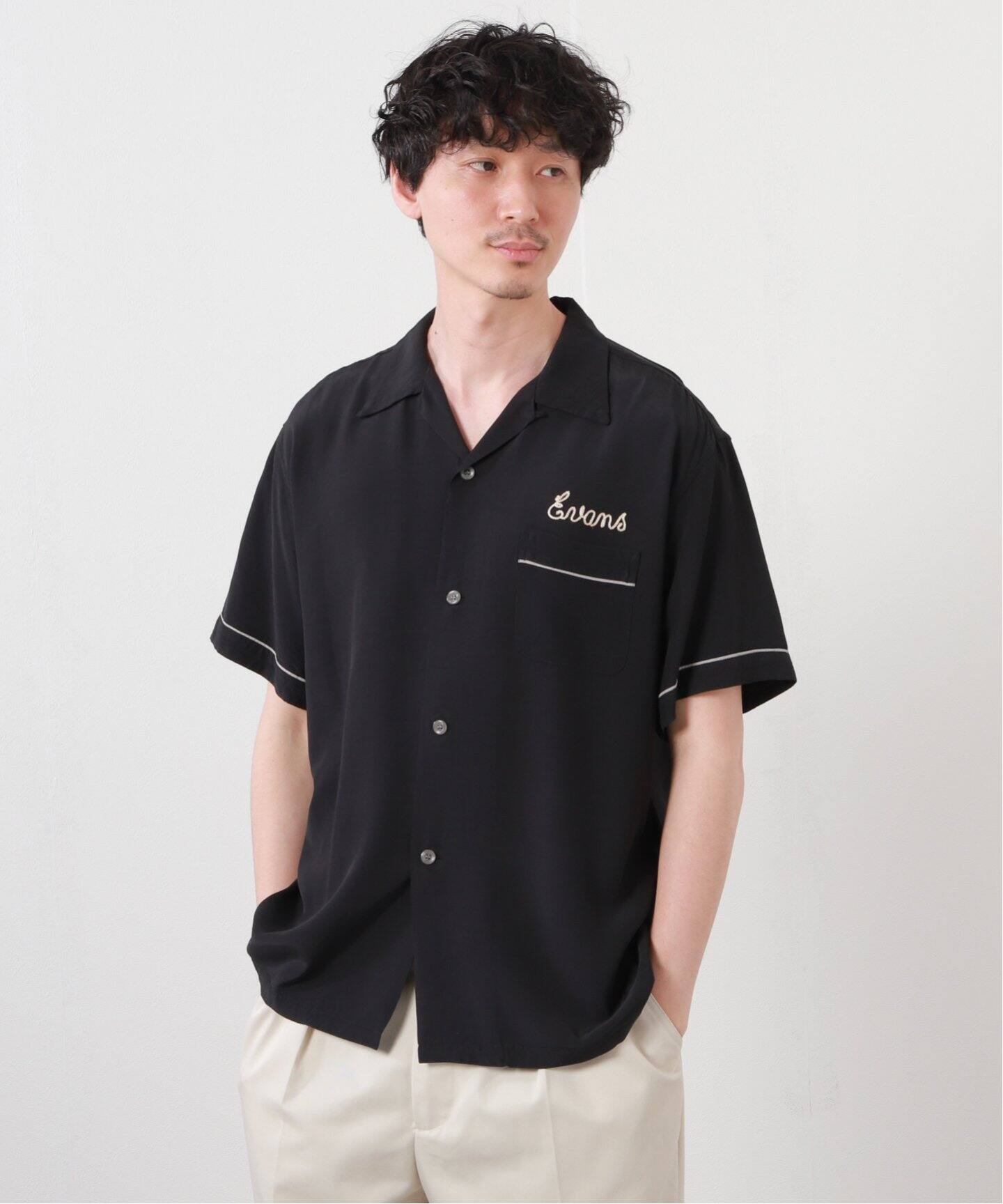 Style Eyes スタイル アイズ Piping Rayon ボーリングシャツ Journal Standard ジャーナルスタンダード 公式のファッション通販 Baycrew S Store