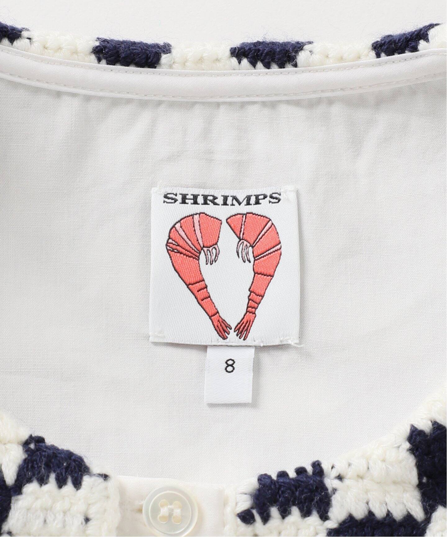 SHRIMPS/シュリンプス】ブロックチェックカラーブラウス（シャツ 