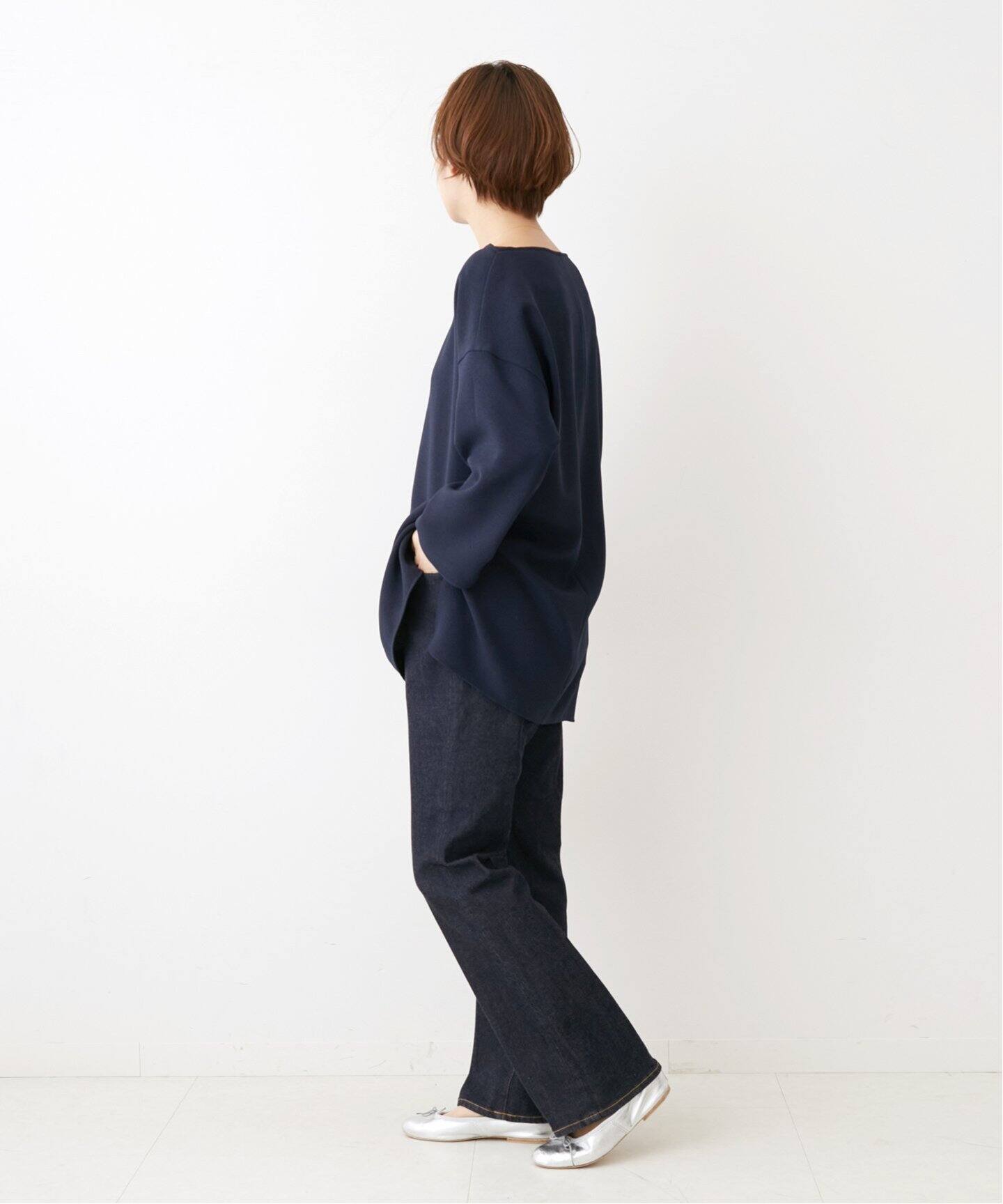 &NAVY デザインジョーゼットTブラウス◇（シャツ／ブラウス）｜IENA 