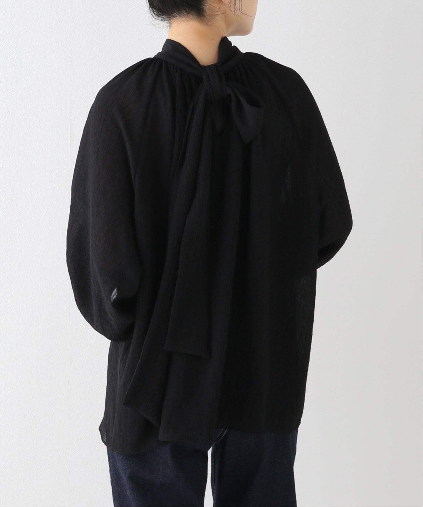 Crepeバックボウブラウス（シャツ／ブラウス）｜IENA（イエナ）の通販 