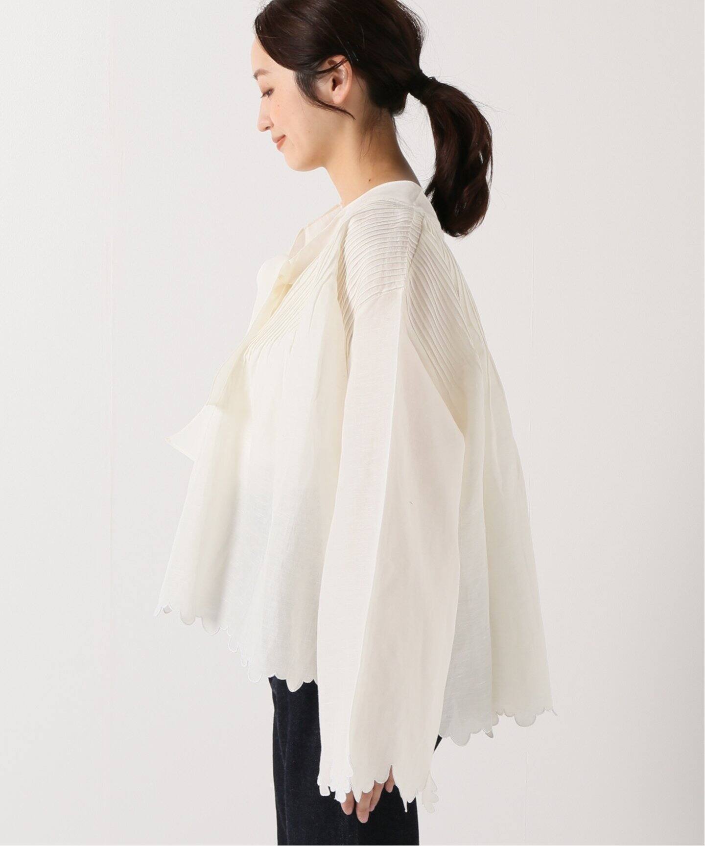 Thierry Colson/ティエリーコルソン】VIONEブラウス（シャツ／ブラウス 