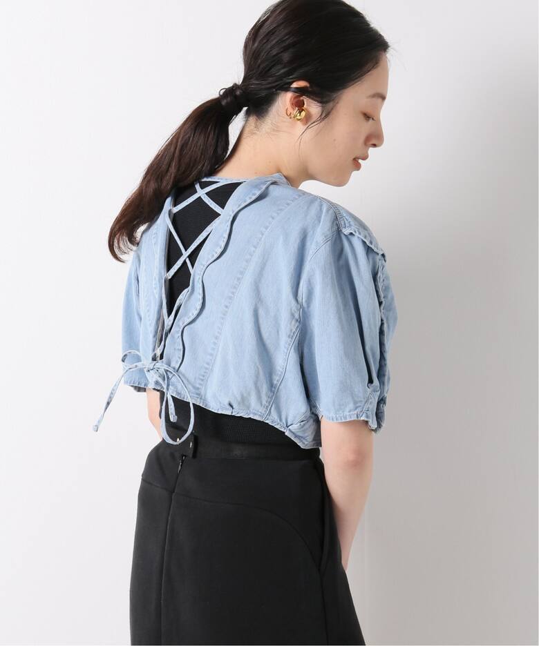 PHOTOCOPIEU/フォトコピュー】CROPPEDトップス（シャツ／ブラウス 