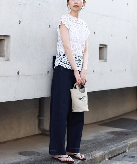 バテンレースフレンチブラウス Slobe Iena スローブ イエナ 公式のファッション通販 Baycrew S Store