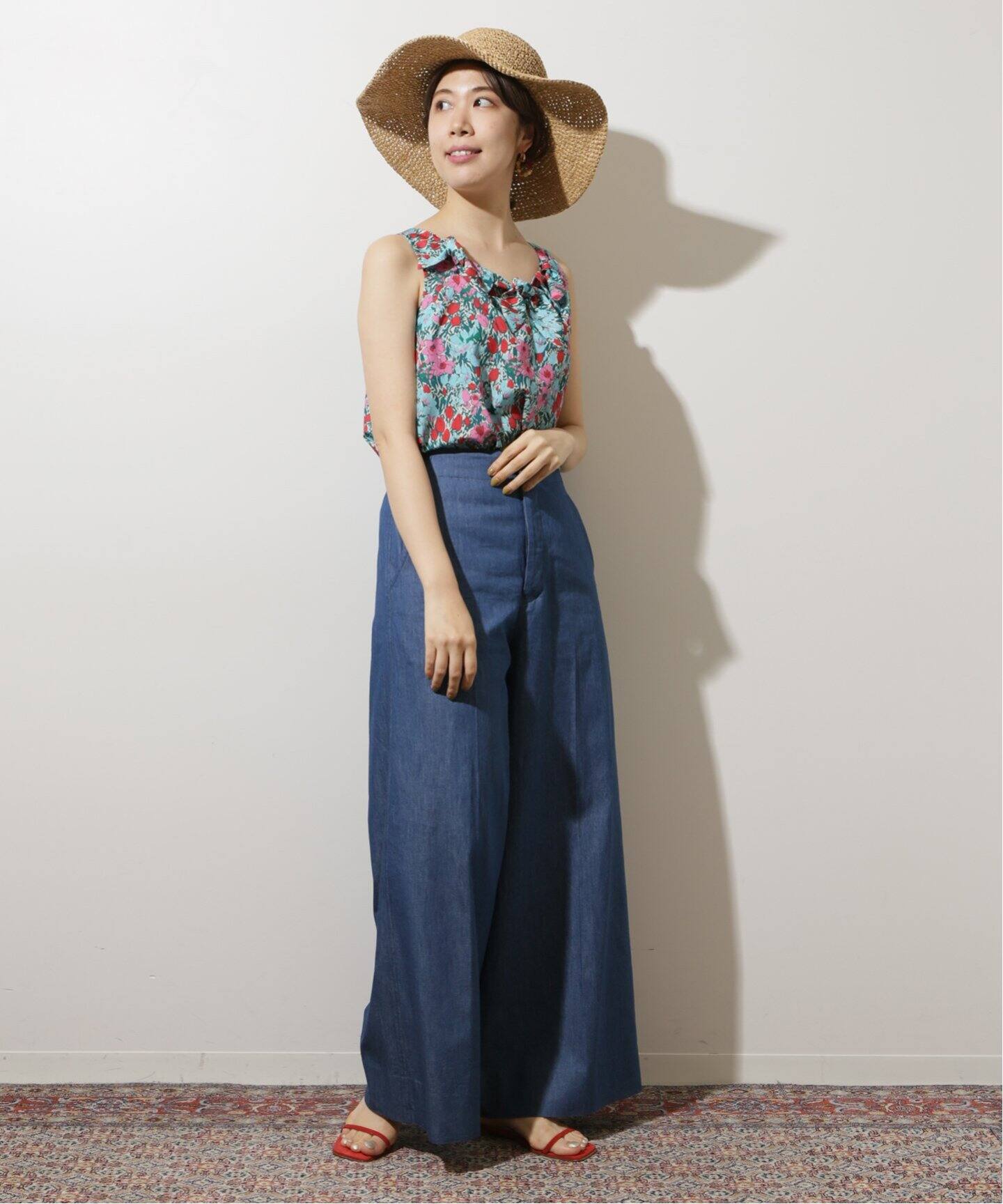 IENA LA BOUCLE RATTIフラワーリボンブラウス|IENA(イエナ)公式の IENA LA BOUCLE RATTIフラワーリボンブラウス|IENA(イエナ)公式の