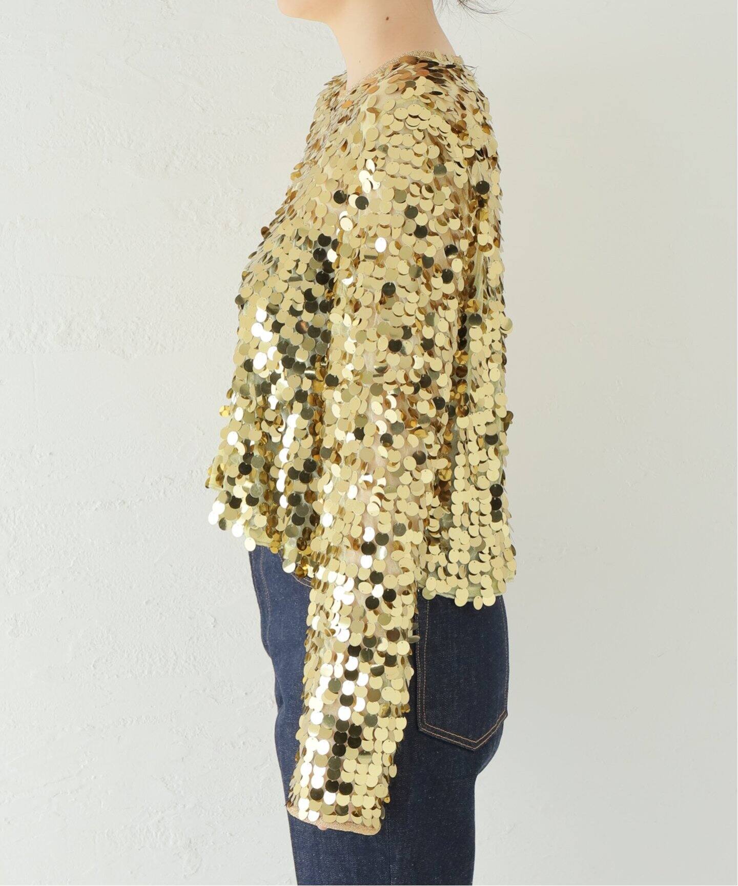 forte_forte/フォルテフォルテ】sequins ブラウス（シャツ／ブラウス