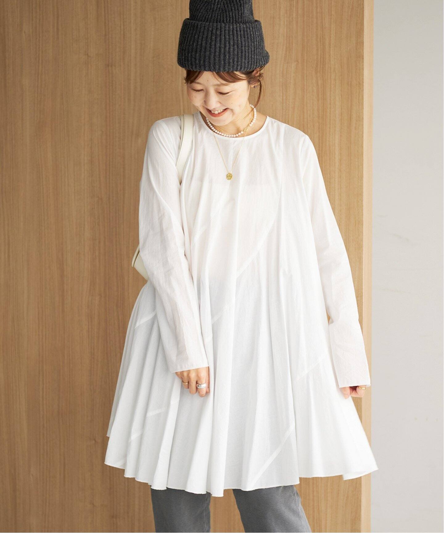 Diagonal Tunic ブラウス（シャツ／ブラウス）｜Plage（プラージュ）の 