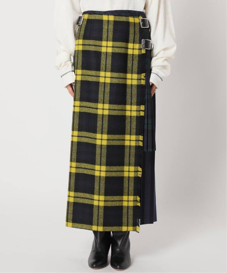 ONEIL OF DUBLIN for CITYSHOP】 VARIED PLEATED PATCHWORK 008 