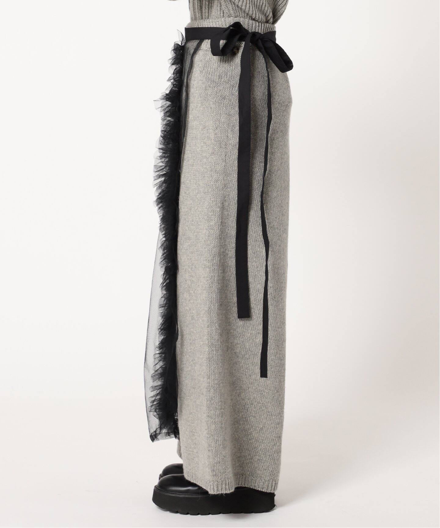 MARGE/マージ】Tulle decorative wrap スカート（その他スカート  