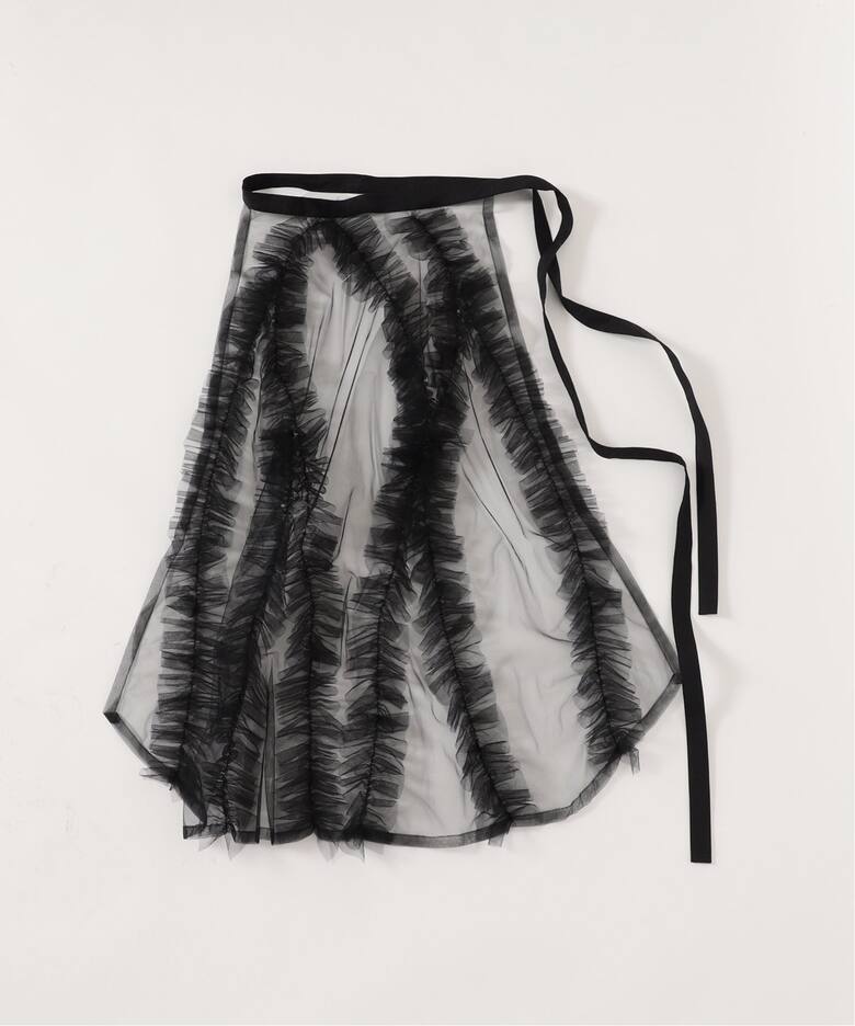 MARGE/マージ】Tulle decorative wrap スカート（その他スカート  