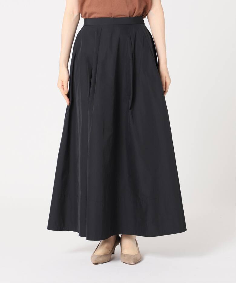 ヘビータフタタックボリュームスカート（ロング・マキシ丈スカート  
