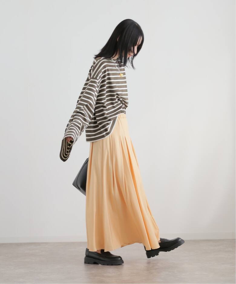 キュプラフレアスカート（スカート）｜DouDou（ドゥドゥ）の  