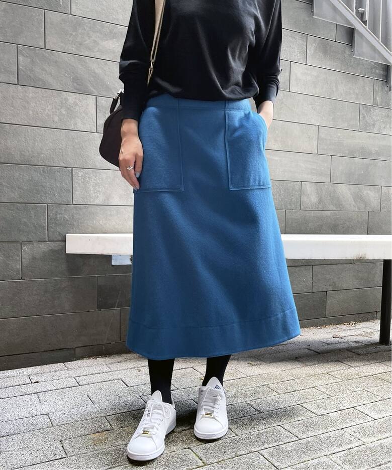 ビーバーメルトントラペーズスカート（その他スカート）｜Spick and  