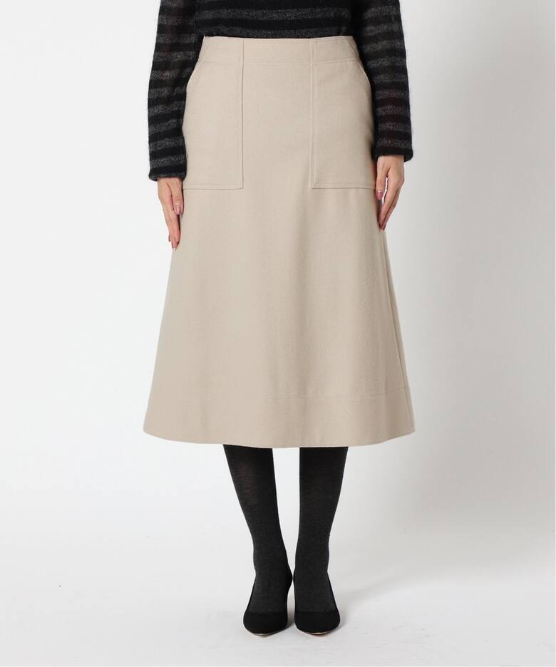 ビーバーメルトントラペーズスカート（その他スカート）｜Spick  