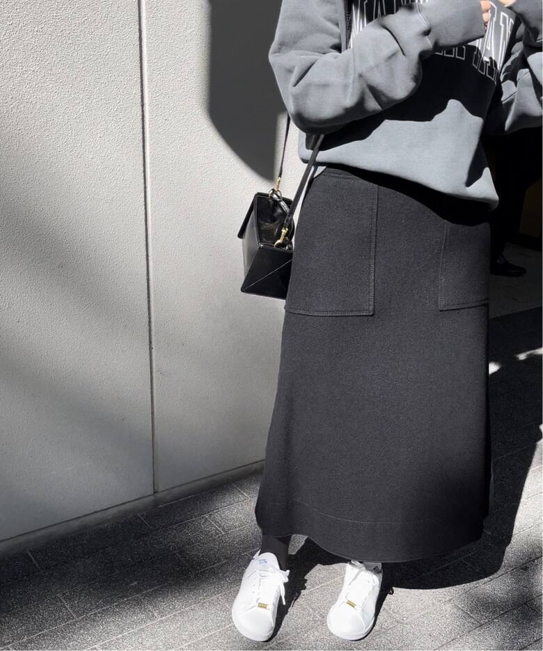 ビーバーメルトントラペーズスカート（その他スカート）｜Spick and  