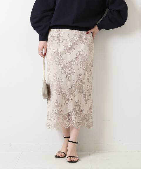 一部店舗 Web限定追加 ラッセルレーススカート Spick And Span スピック スパン 公式のファッション通販 Baycrew S Store