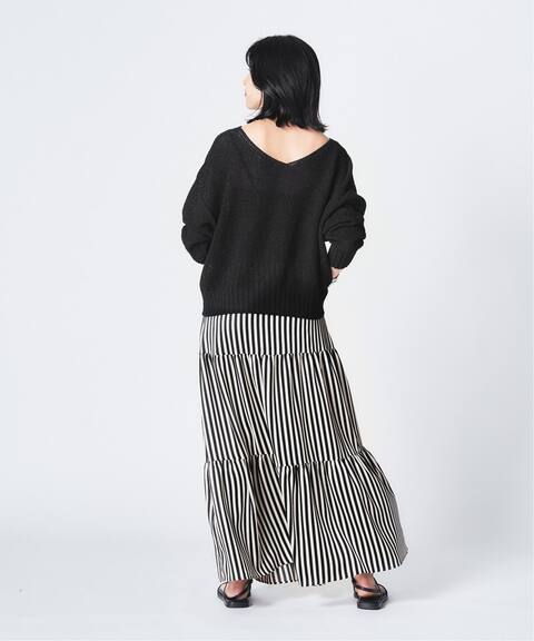 サッカーサテンストライプスカート Hardy Noir アルディーノアール 公式のファッション通販 Baycrew S Store サッカーサテンストライプスカート Hardy Noir アルディーノアール 公式のファッション通販 Baycrew S Store