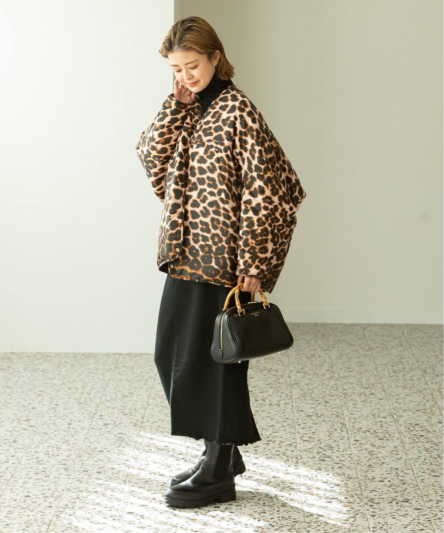 2019秋物 spick & span ベルベットプリーツタイトスカート（プリーツ  