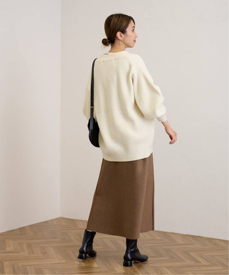 総針フレアスカート（ロング・マキシ丈スカート）｜FRAMeWORK  