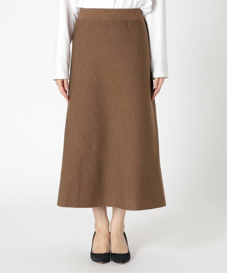 総針フレアスカート（ロング・マキシ丈スカート）｜FRAMeWORK  