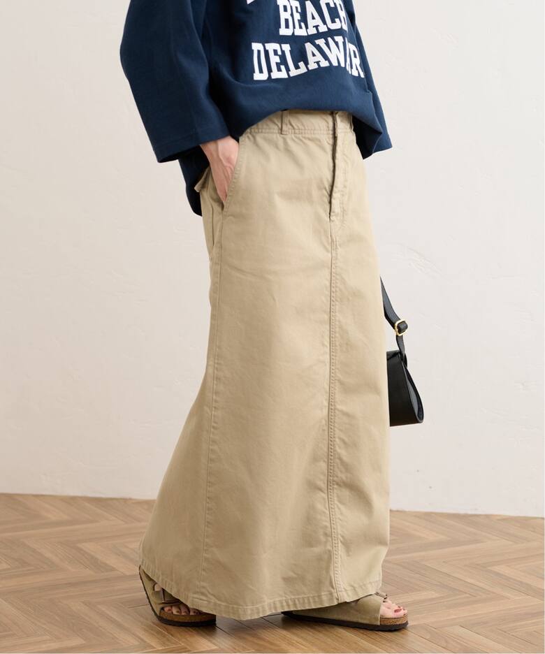 チノスカート（ロング・マキシ丈スカート）｜FRAMeWORK（フレーム  