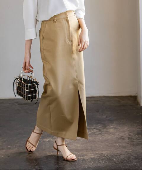 追加 コンパクトツイルロングタイトスカート 2 Noble ノーブル 公式のファッション通販 Baycrew S Store 追加 コンパクトツイルロングタイトスカート 2 Noble ノーブル 公式のファッション通販 Baycrew S Store