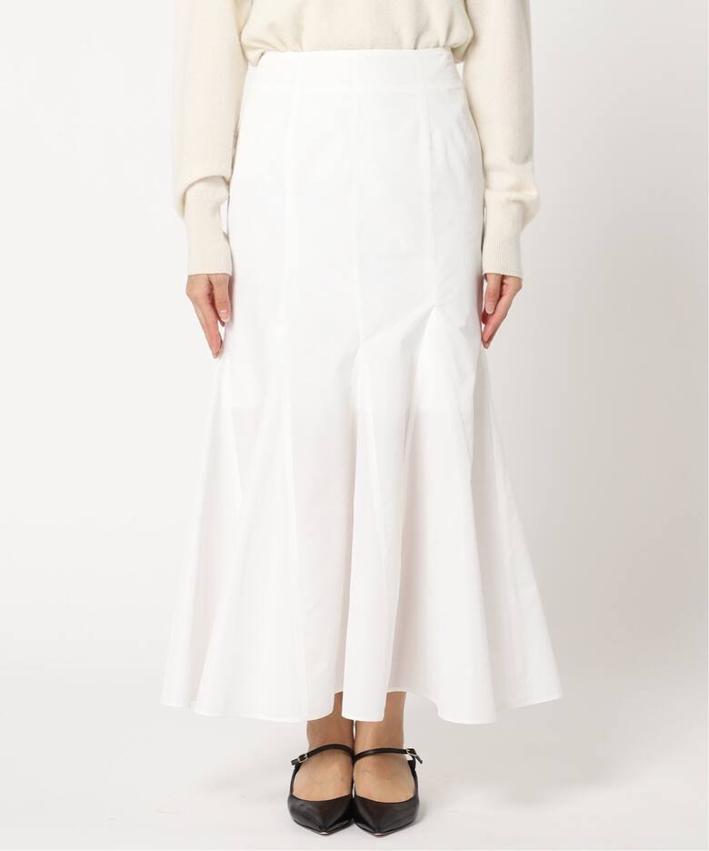 シャンブレータフタマーメイドスカート（ロング・マキシ丈スカート  