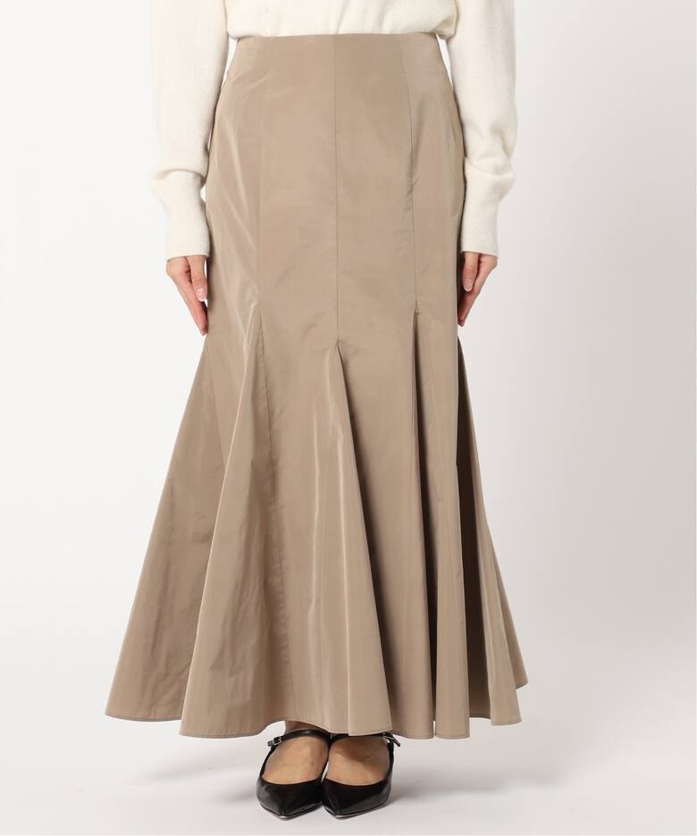 シャンブレータフタマーメイドスカート（ロング・マキシ丈スカート  