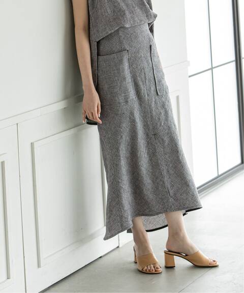 ドンゴロスaラインスリットスカート Noble ノーブル 公式のファッション通販 Baycrew S Store ドンゴロスaラインスリットスカート Noble ノーブル 公式のファッション通販 Baycrew S Store