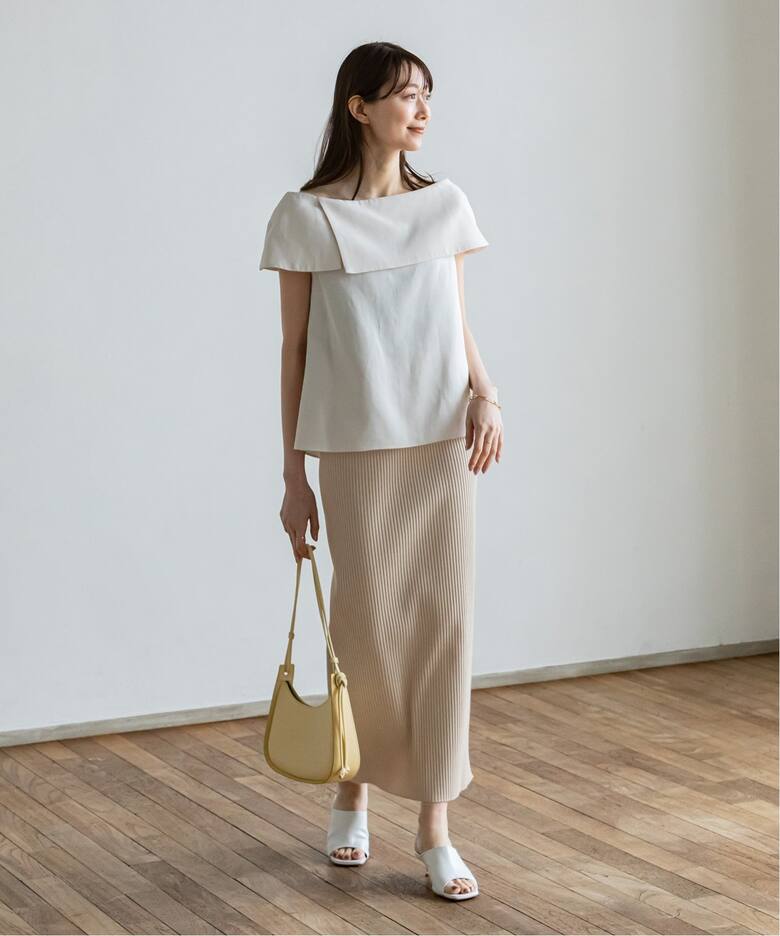 追加9》トタンテレコタイトスカート（ロング・マキシ丈スカート  