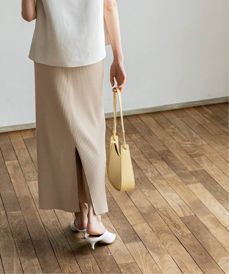 追加9》トタンテレコタイトスカート（ロング・マキシ丈スカート  