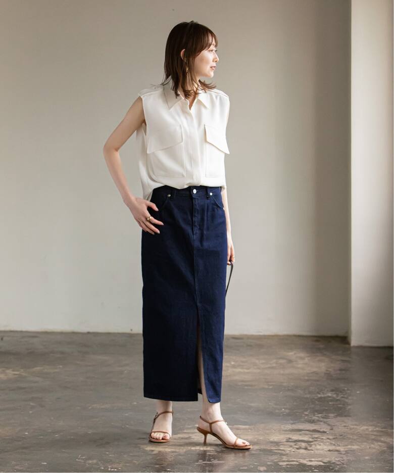 追加2》【WRANGLER】別注DENIMスカート（デニムスカート）｜NOBLE 