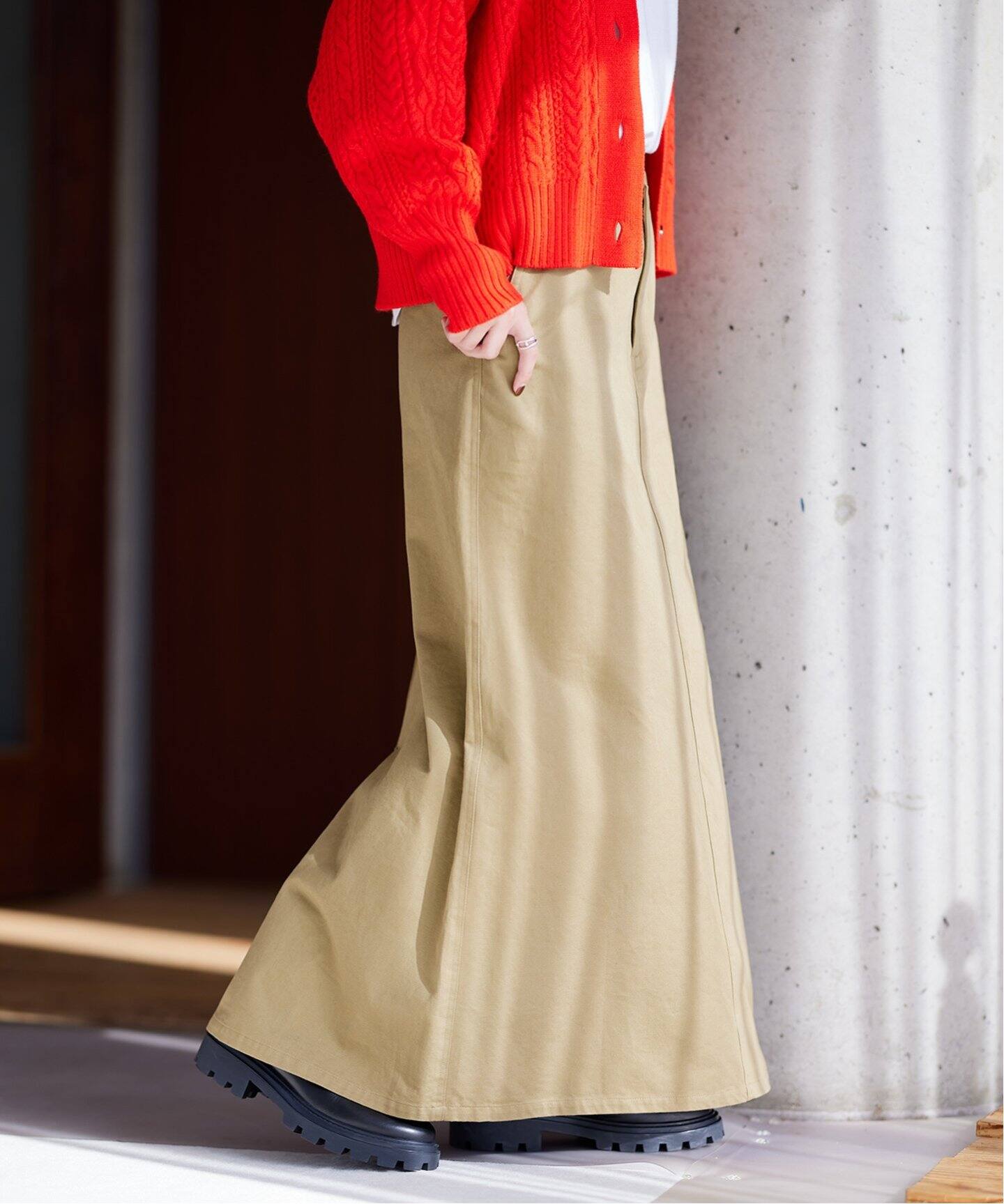 チノマキシスカート（ロング・マキシ丈スカート）｜JOURNAL STANDARD  