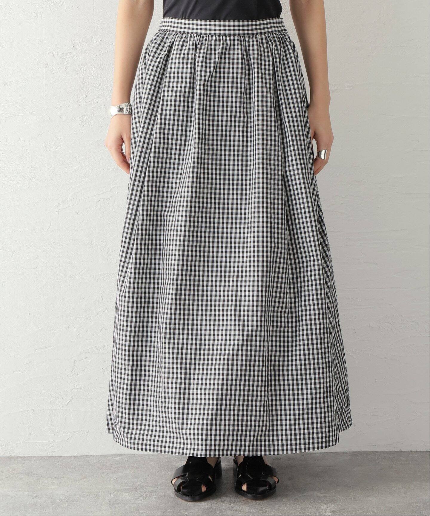 メモリータフタチェックスカート（その他スカート）｜JOURNAL STANDARD  