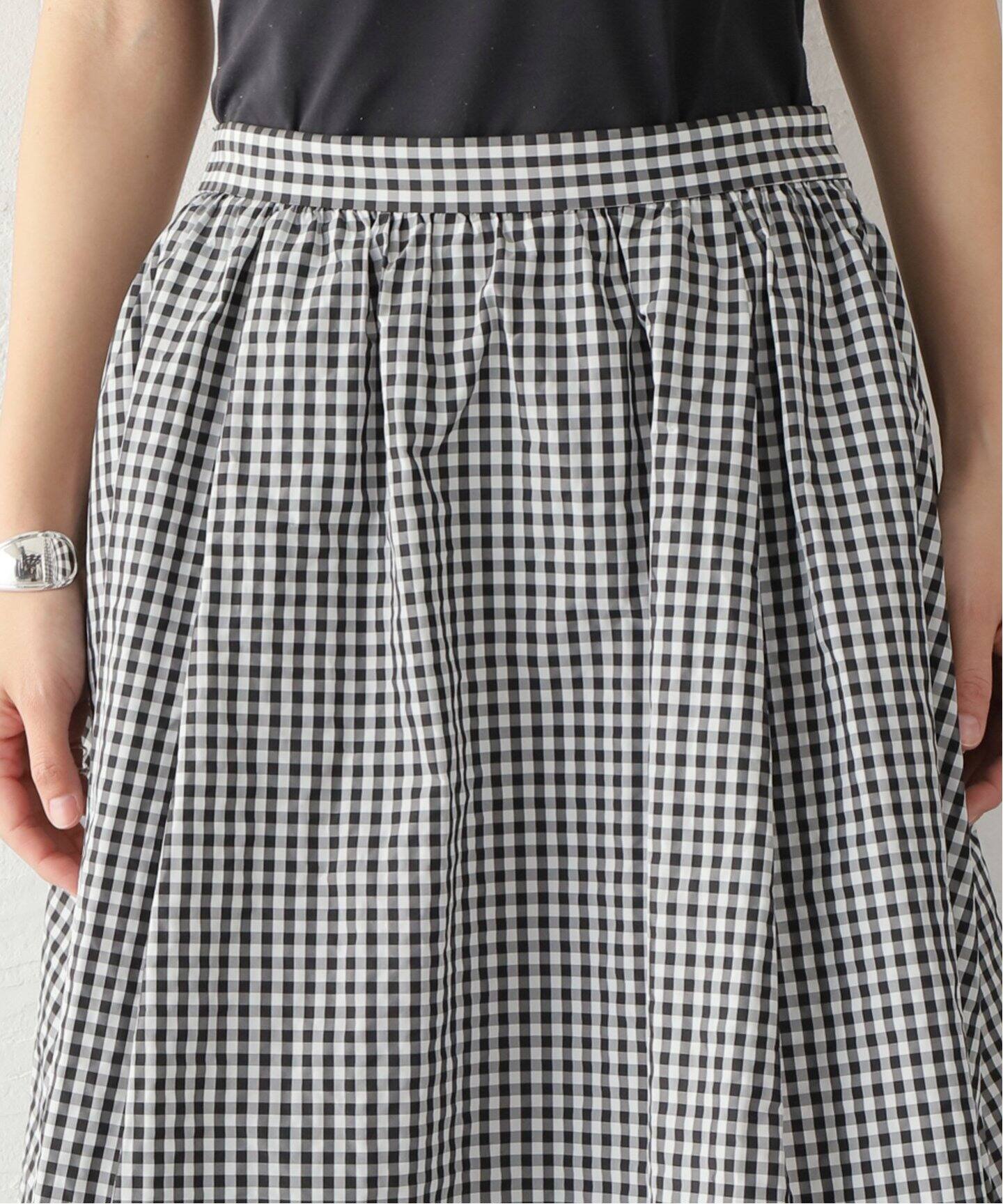 メモリータフタチェックスカート（その他スカート）｜JOURNAL STANDARD  